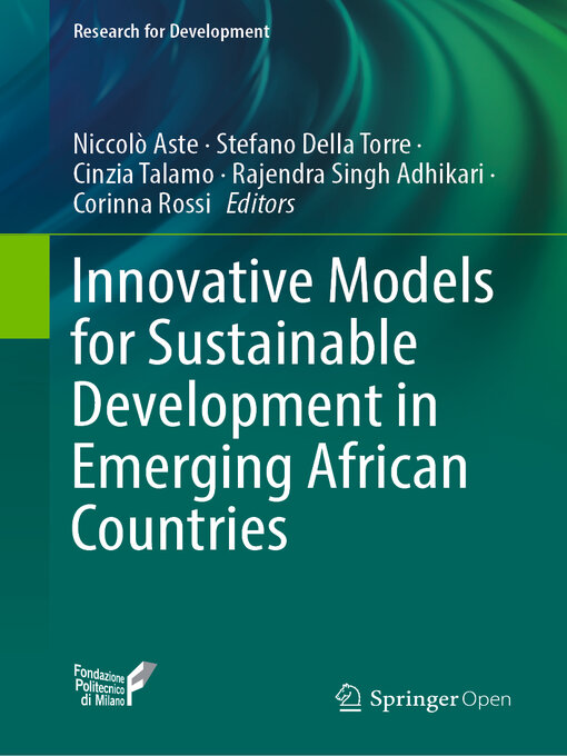 Title details for Innovative Models for Sustainable Development in Emerging African Countries by Niccolò Aste - Available